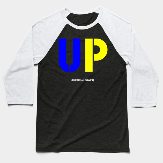 ukrainian power Baseball T-Shirt by Voishalk